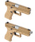 Laylax 2 Way Fixed Non-Recoiling Outer Barrel for Umarex Glock 19X Gen 5 (Color: Silver)