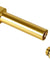 Laylax 2 Way Fixed Non-Recoiling Outer Barrel for Umarex Glock 19X Gen 5 (Color: Gold)