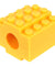 Laylax Block Series 14mm CCW Flash Hider (Color: Yellow)