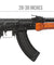 LCT-G-03-AEG LCT Airsoft G-03 NV Full Metal AEG w/ Real Wood & Side Folding Stock