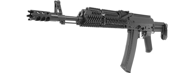 LCT ZKS-74M AK AEG Rifle w/ Folding Stock (Black)