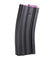 Lancer Tactical Metal Gen 2 120 Round Mid Capacity Airsoft Magazine for M4/M16 (Color: Black & Purple)