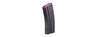 Lancer Tactical Metal Gen 2 120 Round Mid Capacity Airsoft Magazine for M4/M16 (Color: Black & Purple)