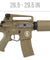 Airsoft Gun Metal Rifle LANCER TACTICAL M933 COMMANDO PROLINE SERIES AIRSOFT AEG HIGH FPS - TAN