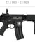 Lancer Tactical Airsoft Rifle Gun 370-395 FPS ProLine Series MOD 0 MK18 M4 Airsoft AEG - BLACK