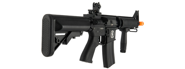 Lancer Tactical Airsoft Rifle Gun 370-395 FPS ProLine Series MOD 0 MK18 M4 Airsoft AEG - BLACK