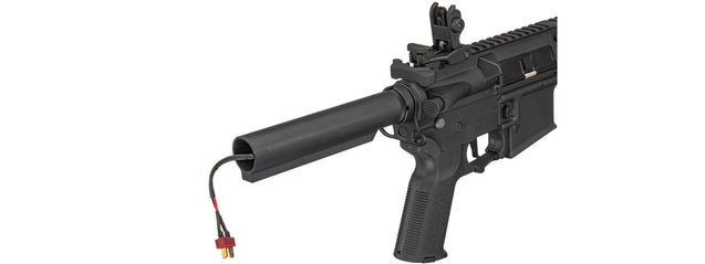 Lancer Tactical Gen 3 MK18 Mod 0 Nylon Polymer M4 Airsoft AEG Rifle (Color: Black)