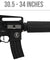 Lancer Tactical Airsoft Rifle Gun M4A1 370 - 395 FPS Carbine ProLine Series Airsoft AEG - BLACK