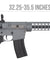 Lancer Tactical M4 370 - 395 FPS Gen 2 EVO 10" KeyMod Airsoft AEG - GRAY
