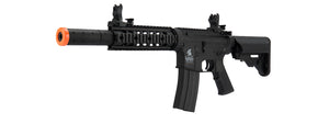 Lancer Tactical Airsoft Rifle Gun M4 SD 370-390 FPS GEN 2 Polymer AEG Airsoft Rifle - BLACK