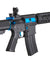 Lancer Tactical Gen 2 M4 SD Carbine Airsoft AEG Rifle with Mock Suppressor (Color: Black / Blue)
