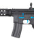 Lancer Tactical Gen 2 M4 SD Carbine Airsoft AEG Rifle with Mock Suppressor (Color: Black / Blue)