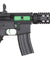 Airsoft Gun Lancer Tactical Gen 2 M4 SD Carbine Airsoft AEG Rifle with Mock Suppressor (Color: Black / Green)