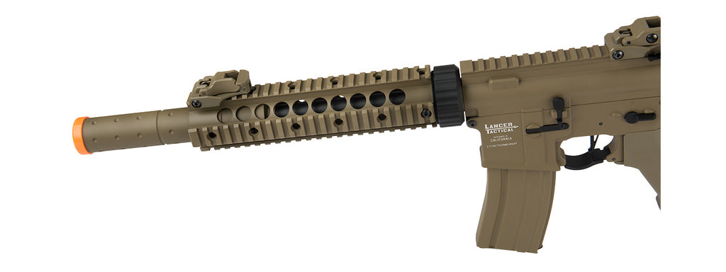 Lancer Tactical Airsoft Rifle Gun 370 - 395 FPS M4 SD Proline Series 9 ...