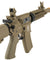 Lancer Tactical Airsoft Rifle Gun M4 SD 330 - 349 FPS Proline Series 7" Rail Airsoft AEG - TAN