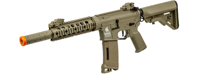 Lancer Tactical Gen 3 M4 Carbine SD AEG Airsoft Rifle (Color: Tan)