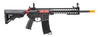 Lancer Tactical Gen 3 10" Keymod Airsoft Rifle Gun M4 Carbine AEG Rifle with Red Accents (Color: Black)