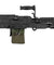 Lancer Tactical Full Metal M240 Airsoft AEG Squad Automatic Machine Gun with Box Magazine (Color: Black)