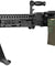 Lancer Tactical Full Metal M240 Airsoft AEG Squad Automatic Machine Gun with Box Magazine (Color: Black)