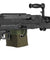 Lancer Tactical Full Metal M240 Airsoft AEG Squad Automatic Machine Gun with Box Magazine (Color: Black)