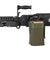 Lancer Tactical Full Metal M240 Airsoft AEG Squad Automatic Machine Gun with Box Magazine (Color: Black)