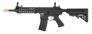 Airsoft Gun Metal Rifle Lancer Tactical LT-24 ProLine Series CQB M4 AEG Rifle HIGH FPS - BLACK