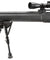 Airsoft Gun Lancer Tactical High FPS M24 Bolt Action Spring Powered Sniper Rifle w/ Scope & Bipod (Color: Black)
