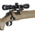 Lancer Tactical High FPS M24 Bolt Action Spring Powered Sniper Rifle w/ Scope (Color: Tan)