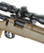 Lancer Tactical High FPS M24 Bolt Action Spring Powered Sniper Rifle w/ Scope (Color: Tan)