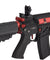 Lancer Tactical LT-29BACRL-G2-ME Enforcer Skeleton AEG (Black and Red)