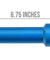 Lancer Tactical Enforcer "Needletail" One-Piece Outer Barrel (NAVY BLUE) Airsoft Gun / Accessories