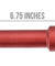 Lancer Tactical Enforcer "Needletail" One-Piece Outer Barrel (RED) Airsoft Gun Accessories