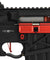 Lancer Tactical Airsoft Gun 330 - 350 FPS Enforcer NEEDLETAIL Skeleton AEG - BLACK + RED