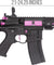 Lancer Tactical ProLine NEEDLETAIL PDW Skeleton AEG [HIGH FPS] (BLACK/PURPLE)