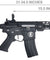 Lancer Tactical Airsoft Gun 370 - 395 FPS Enforcer BLACKBIRD Airsoft AEG Rifle - BLACK