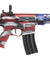 Lancer Tactical Enforcer BLACKBIRD AEG Rifle w/ Alpha Stock (Cerakote Color: Stars & Stripes)