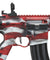 Lancer Tactical Enforcer BLACKBIRD AEG Rifle w/ Alpha Stock (Cerakote Color: Stars & Stripes)