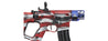 Lancer Tactical Enforcer BLACKBIRD AEG Rifle w/ Alpha Stock (Cerakote Color: Stars & Stripes)