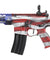 Lancer Tactical Enforcer BLACKBIRD AEG Rifle w/ Alpha Stock (Cerakote Color: Stars & Stripes)