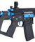 Lancer Tactical Airsoft Gun 370 - 395 FPS Enforcer BLACKBIRD Skeleton AEG - BLACK/BLUE