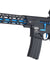 Lancer Tactical Airsoft Gun 330 - 350 FPS Enforcer BLACKBIRD Skeleton AEG - BLACK/BLUE