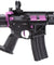 Lancer Tactical Enforcer Blackbird Skeleton AEG w/ Alpha Stock (Color: Black & Purple)