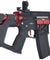 Lancer Tactical Airsoft Gun 330 - 350 FPS Enforcer BLACKBIRD Skeleton AEG - BLACK/RED
