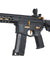 Lancer Tactical Gen 3 Hellion 7" M-LOK Airsoft AEG Rifle w/ Crane Stock (Color: Black & Gold)