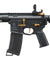 Lancer Tactical Gen 3 Hellion 7" M-LOK Airsoft AEG Rifle w/ Crane Stock (Color: Black & Gold)