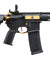 Lancer Tactical Gen 2 Hellion M-LOK 7" Airsoft M4 AEG (Color: Black & Gold)