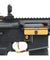 Lancer Tactical Gen 2 Hellion M-LOK 7" Airsoft M4 AEG (Color: Black & Gold)