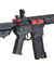 Lancer Tactical Gen 3 Hellion 7" M-LOK Airsoft AEG Rifle w/ Crane Stock (Color: Black & Red)