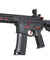 Lancer Tactical Gen 3 Hellion 7" M-LOK Airsoft AEG Rifle w/ Crane Stock (Color: Black & Red)