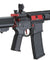 Lancer Tactical Gen 2 Hellion M-LOK 7" Airsoft M4 AEG Core Series (Color: Black & Red)(No Battery and Charger)
